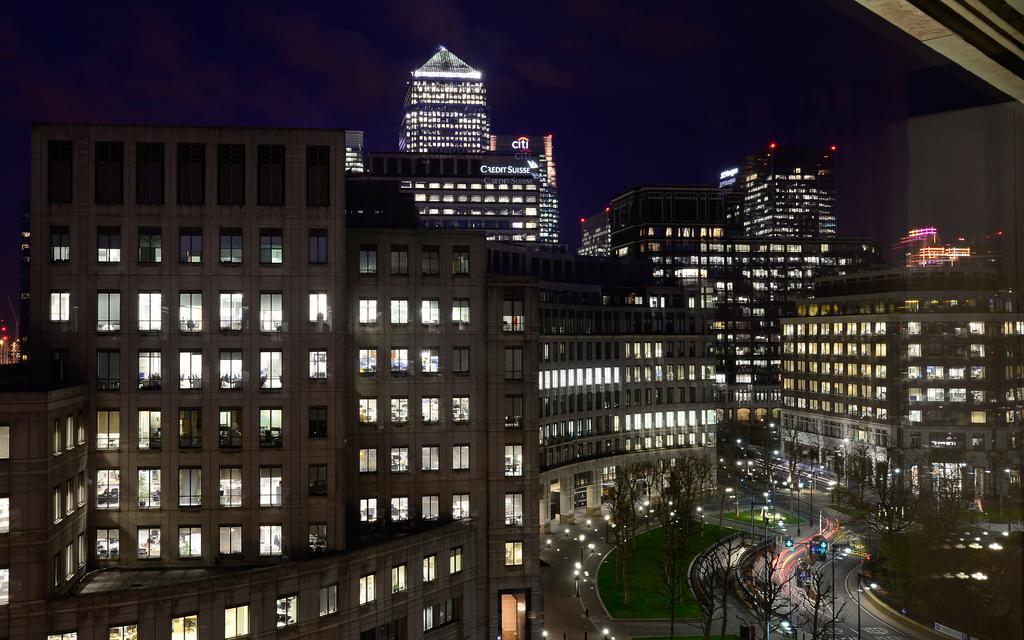 Canary Riverside Plaza Hotel Londýn Exteriér fotografie The view from the top of the building