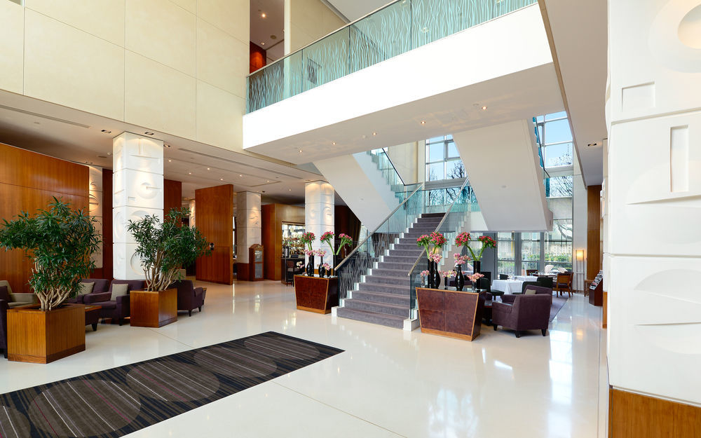 Canary Riverside Plaza Hotel Londýn Exteriér fotografie Lobby